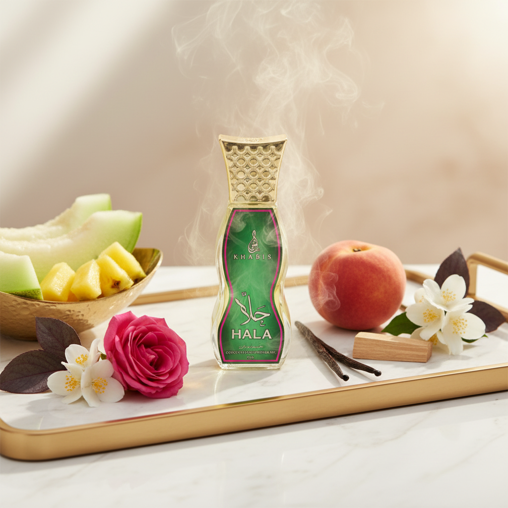 HALA 20 ml, perfume en aceite, fragancia floral afrutada para mujeres