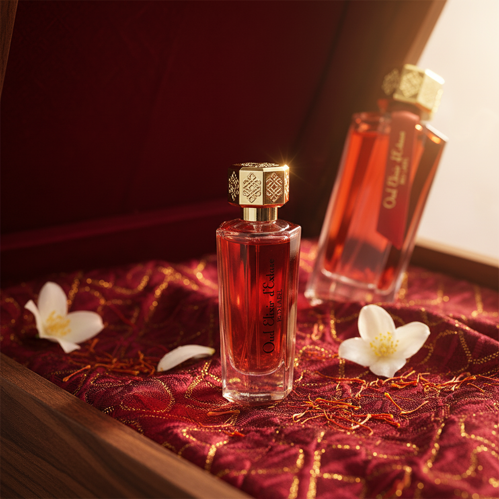 Linn Young EDP 100ml + 30ml "Oud Elixir Red" ámbar floral 8 