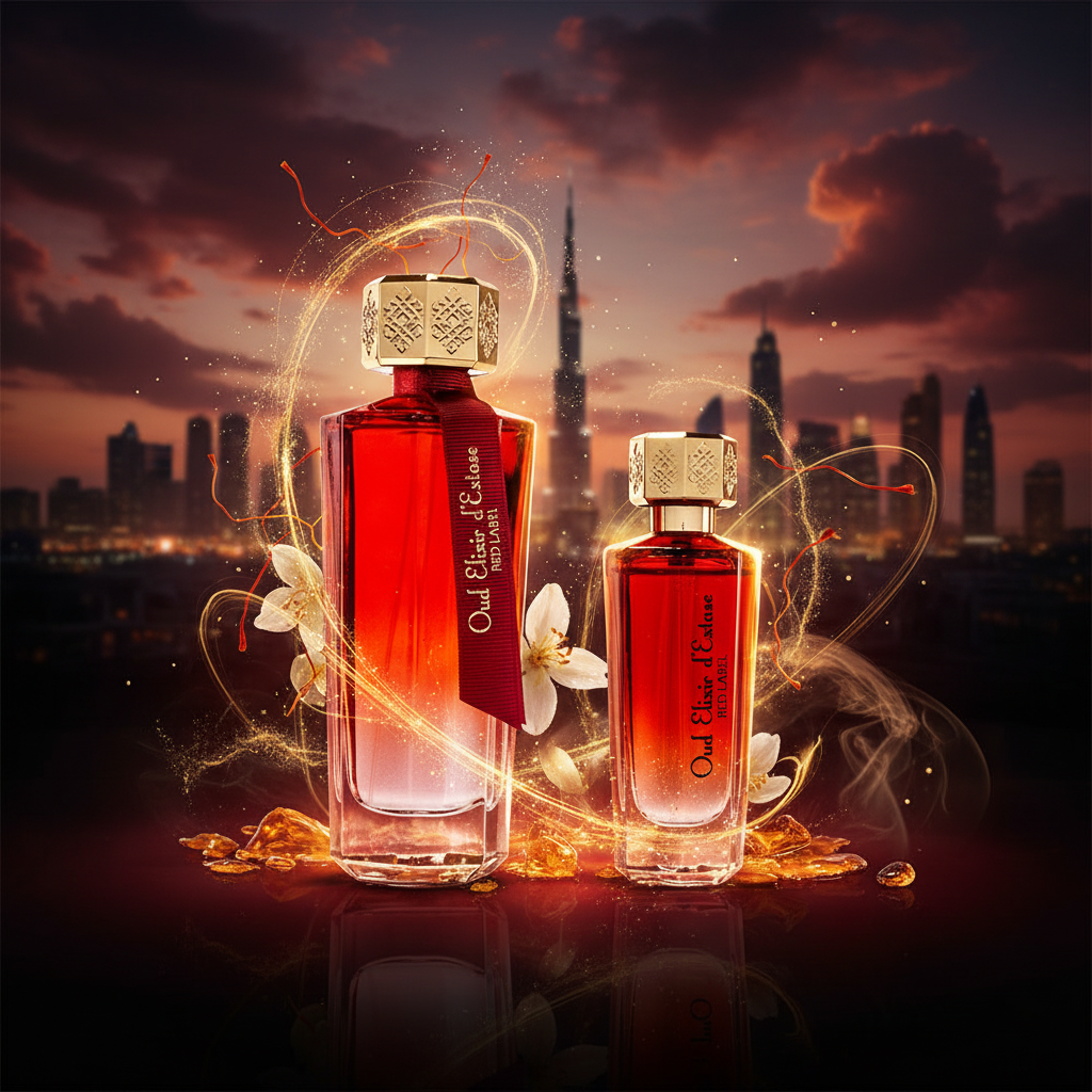 Linn Young EDP 100ml + 30ml "Oud Elixir Red" ámbar floral 12 