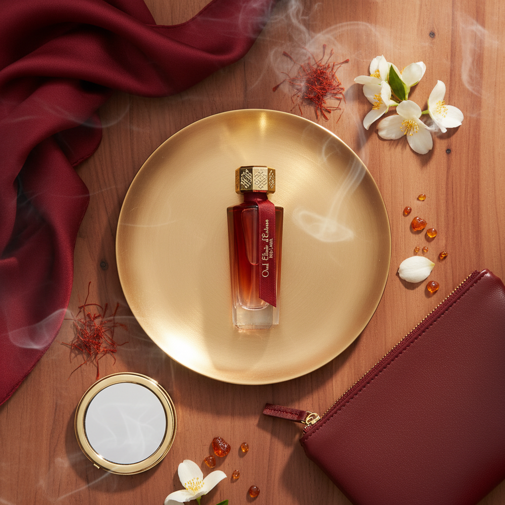 Linn Young EDP 100ml + 30ml "Oud Elixir Red" ámbar floral 6 