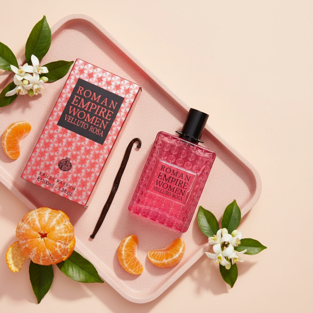 " Roman Empire Velluto Rose" EDP 100 ml, fragancia oriental floral
