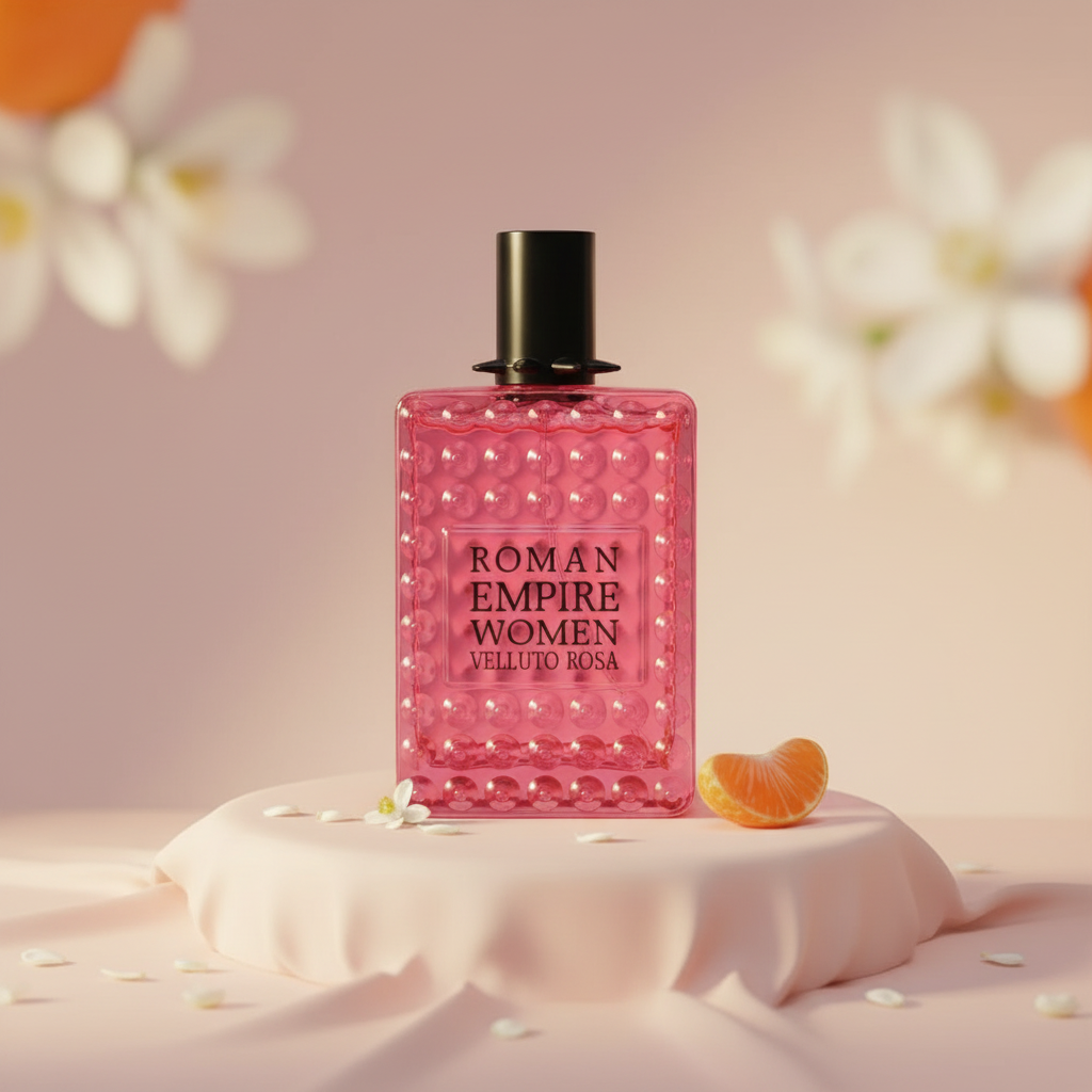 " Roman Empire Velluto Rose" EDP 100 ml, fragancia oriental floral 4 
