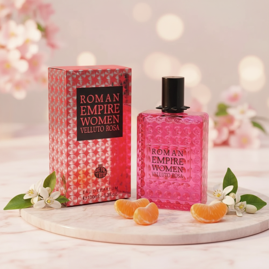 " Roman Empire Velluto Rose" EDP 100 ml, fragancia oriental floral 1 