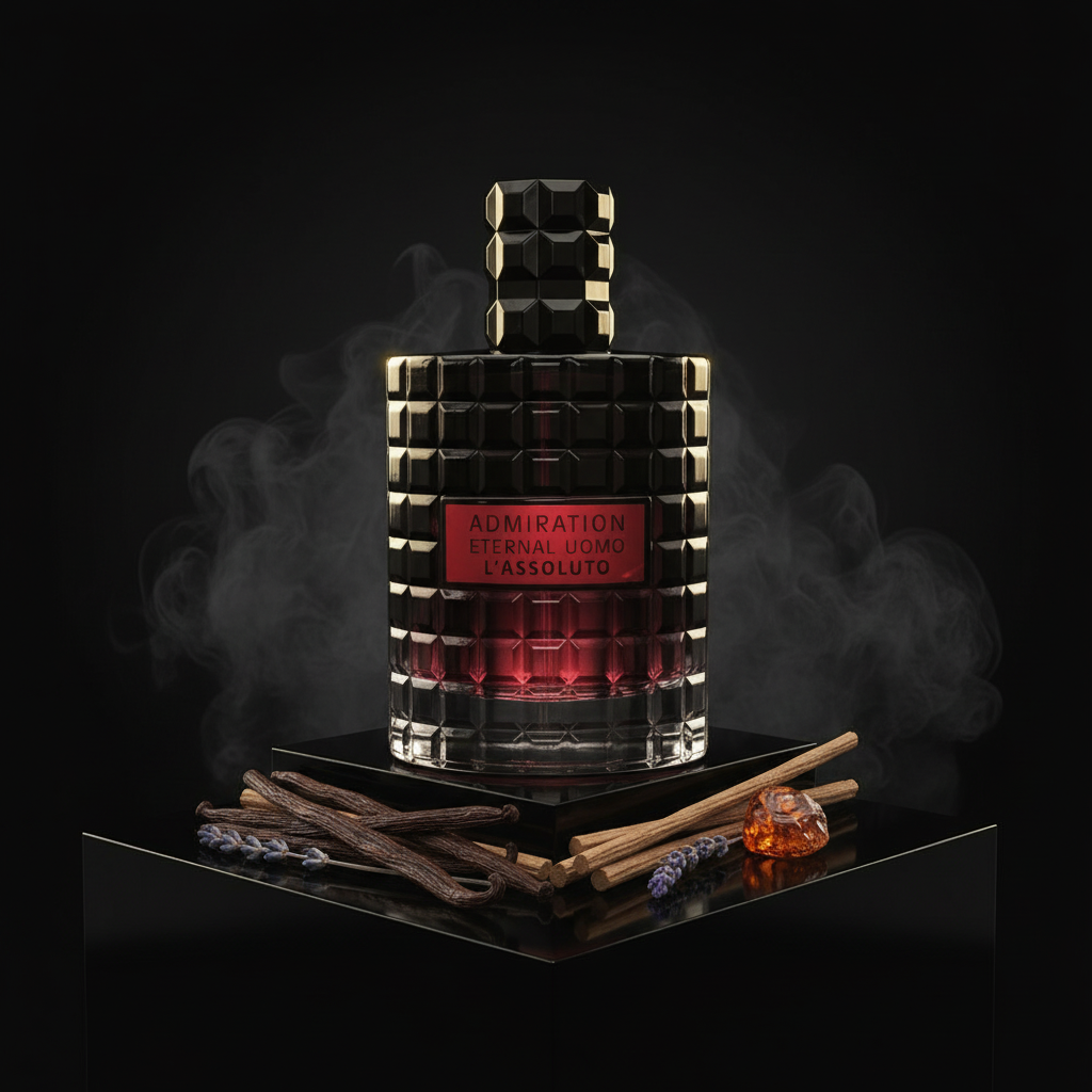 Linn Young EDT 100 ml "Admiration Eternal Uomo Intenso" – fragancia oriental y avainillada