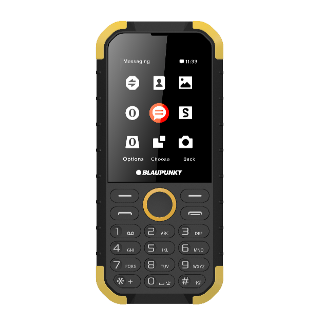 Teléfono móvil Blaupunkt Sand, amarillo 1 