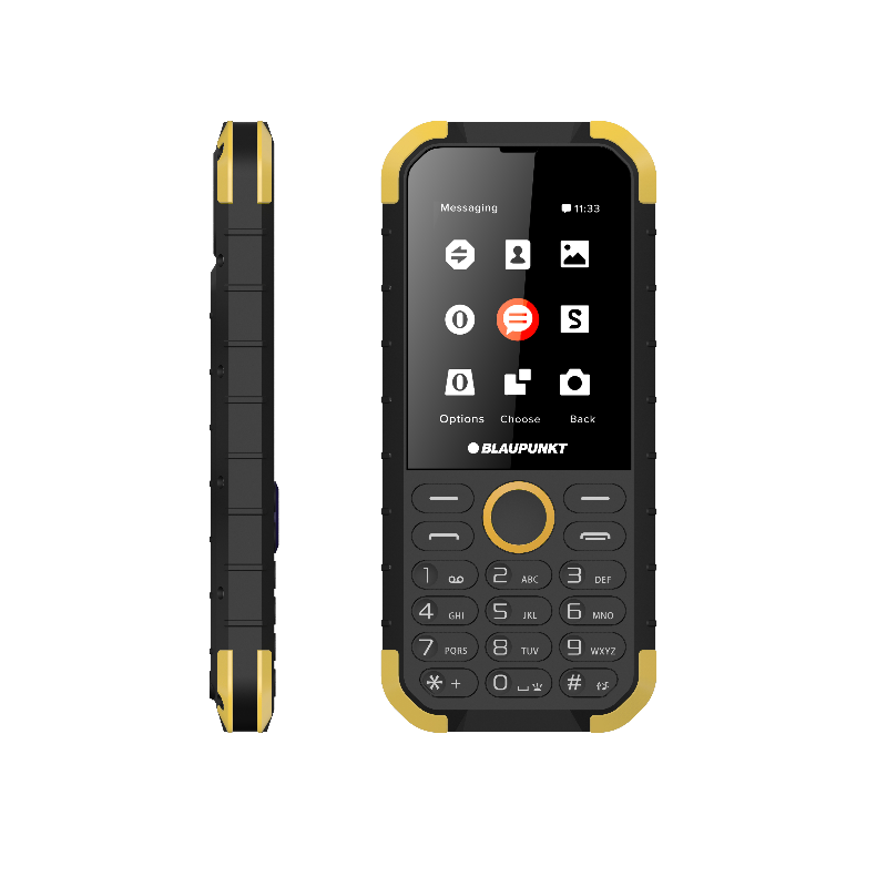 Teléfono móvil Blaupunkt Sand, amarillo 2 