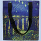Bolso de viaje, Van Gogh - Noche estrellada sobre el Ródano