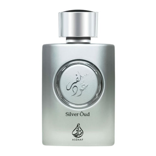 100 ml Eau De Parfum  Fragancia Oud Vainilla Picante Oriental Plateada para mujeres y hombres