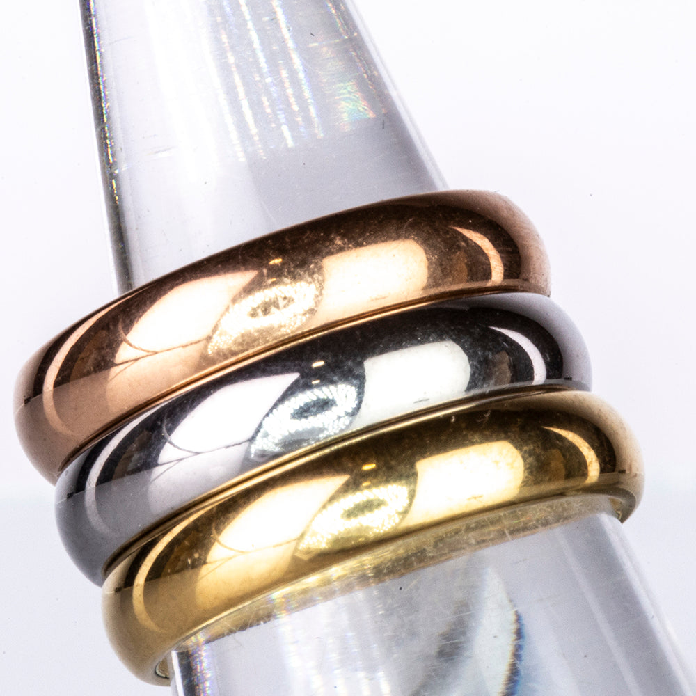 Conjunto de Aleación Bañado en Oro ( Anillo ) 2 