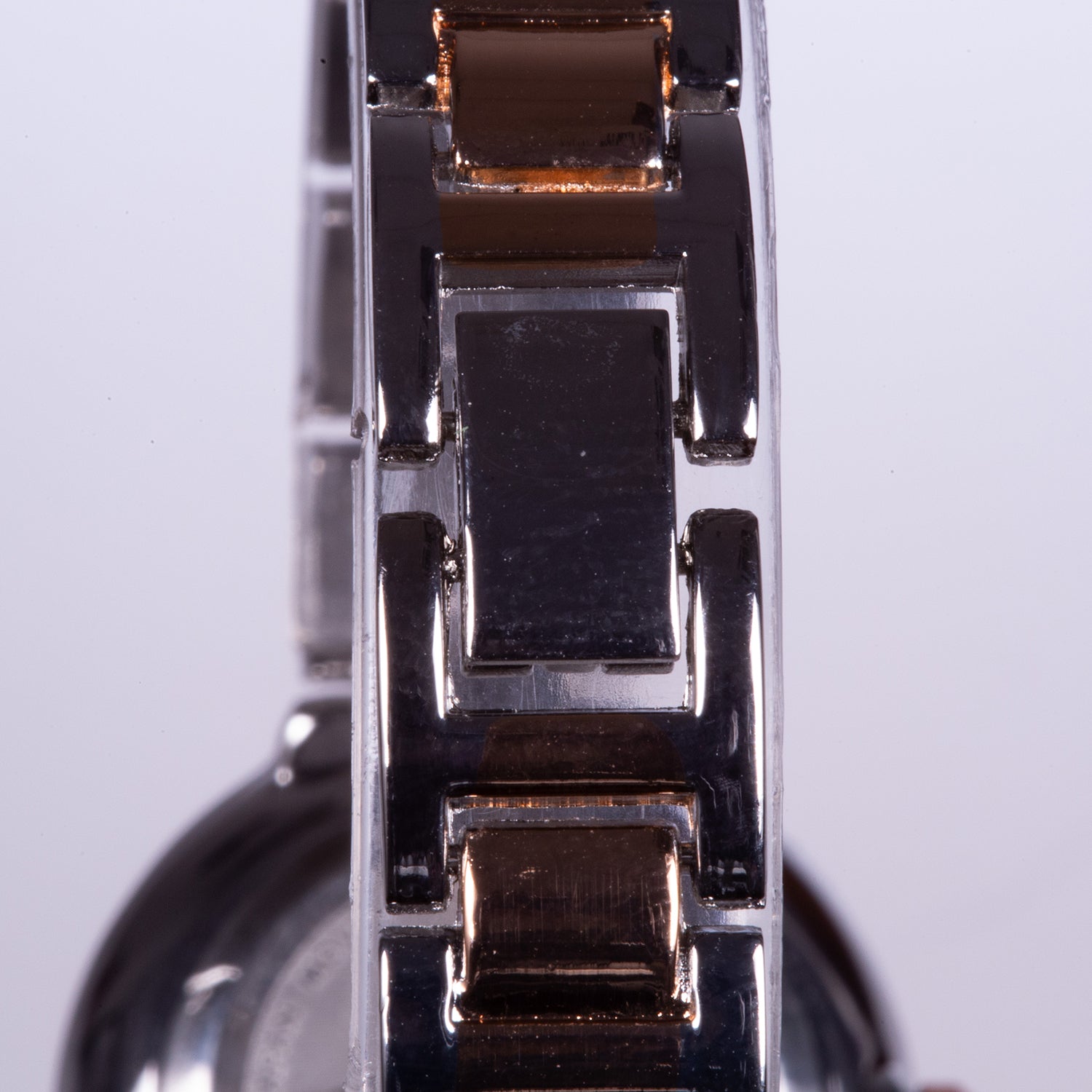 Reloj de moda para mujer con banda de acero, color dorado 5 