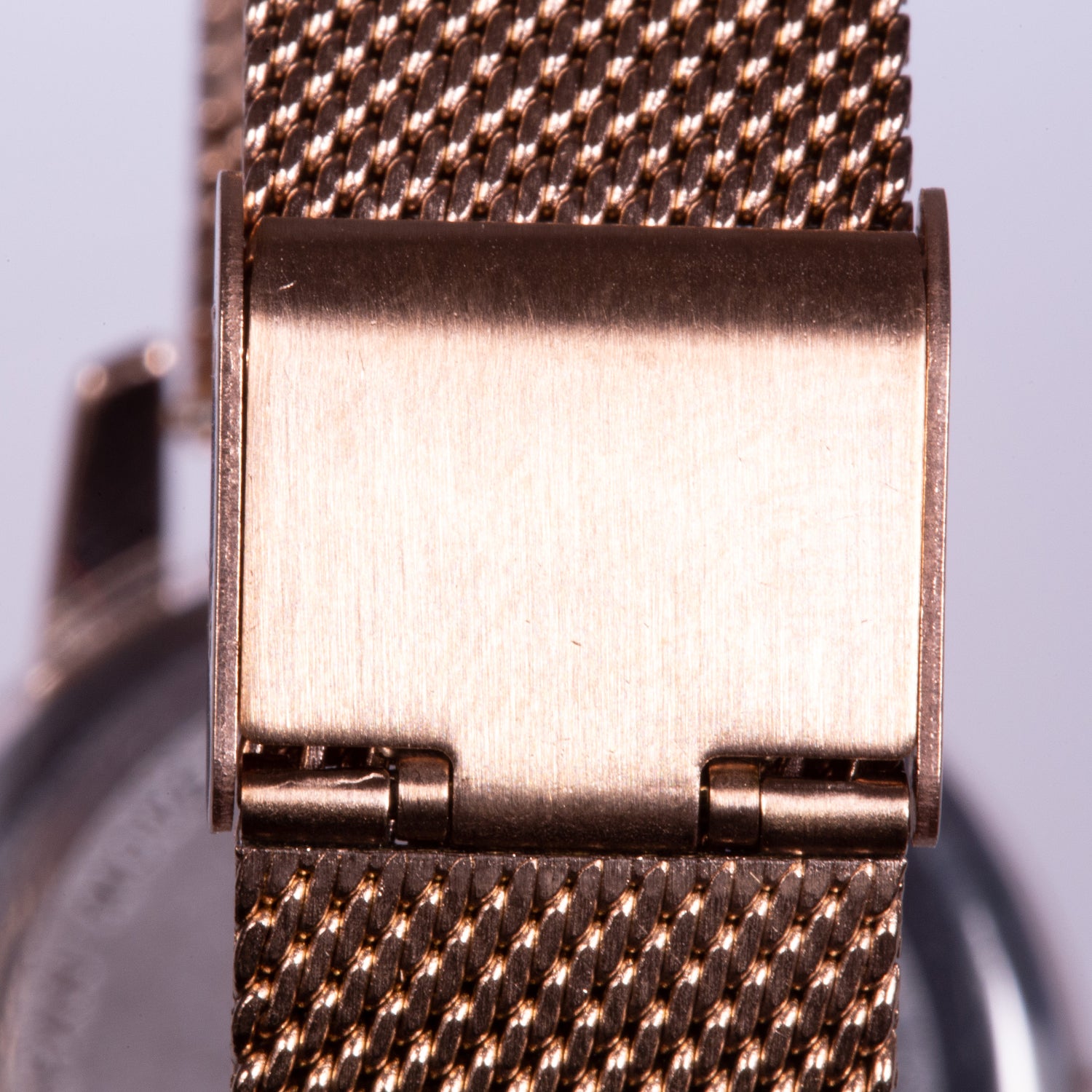 Reloj de moda para mujer con banda de acero, color dorado 5 