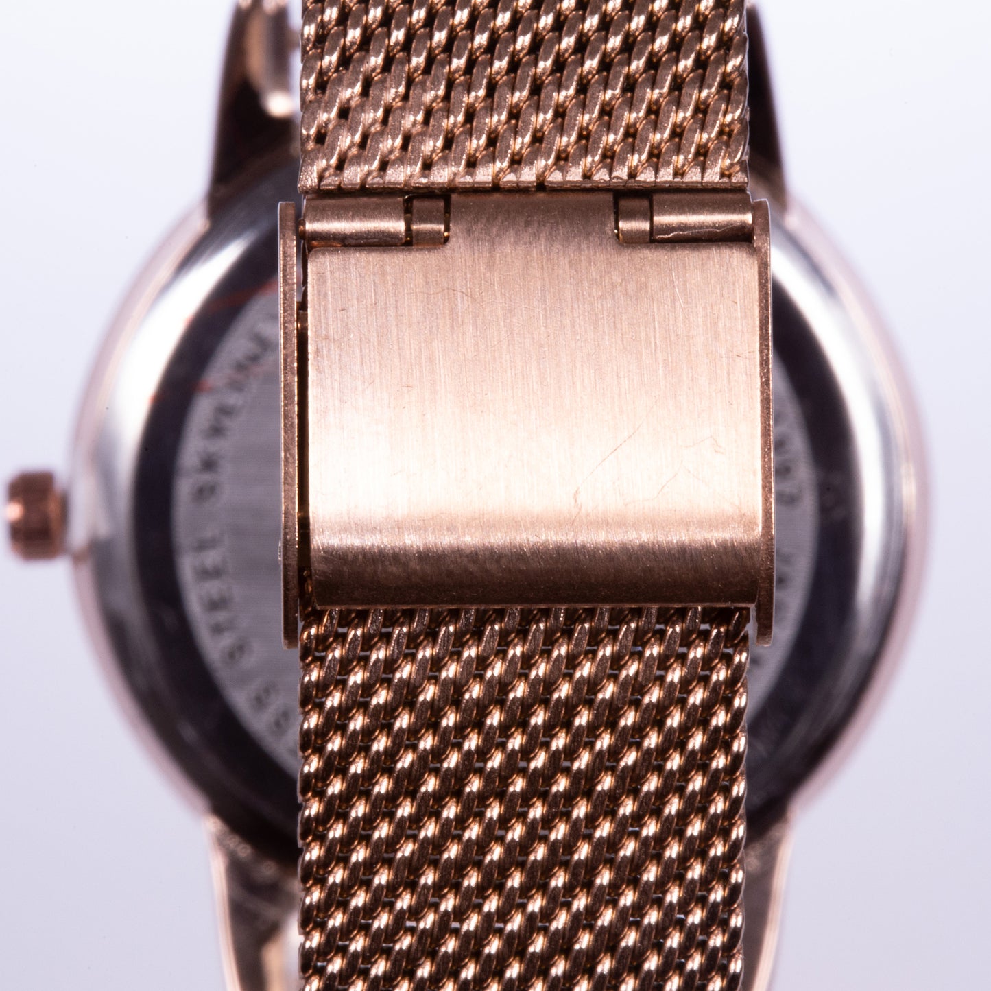 Rose alloy watch