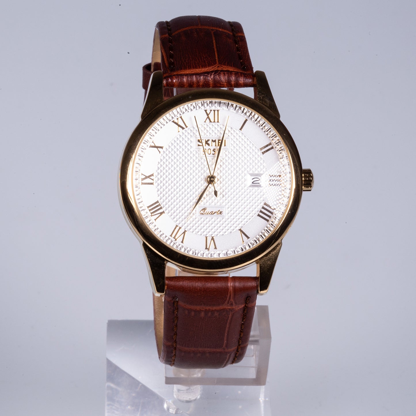 Reloj de moda para mujer con correa de cuero