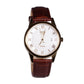Reloj de moda para mujer con correa de cuero