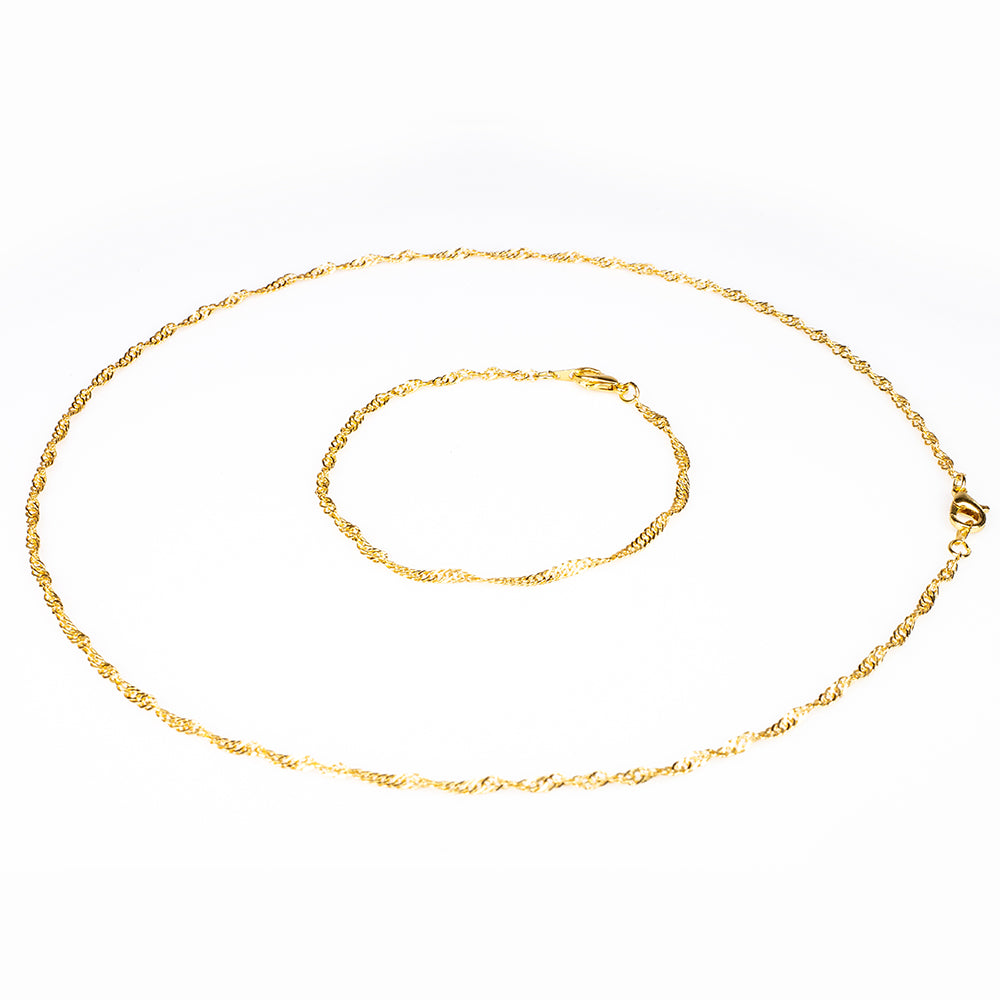 Juego de collar y reloj colgante de 2 piezas con lupa + juego de collar y pulsera de regalo de 14 piezas