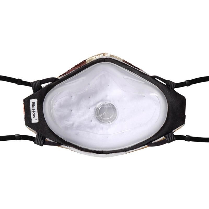 Mascarillas respiratorias de protección con Filtro de 7 piezas - Puede usar durante 7 meses! 4 