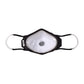 Mascarillas respiratorias de protección con Filtro de 7 piezas - Puede usar durante 7 meses!
