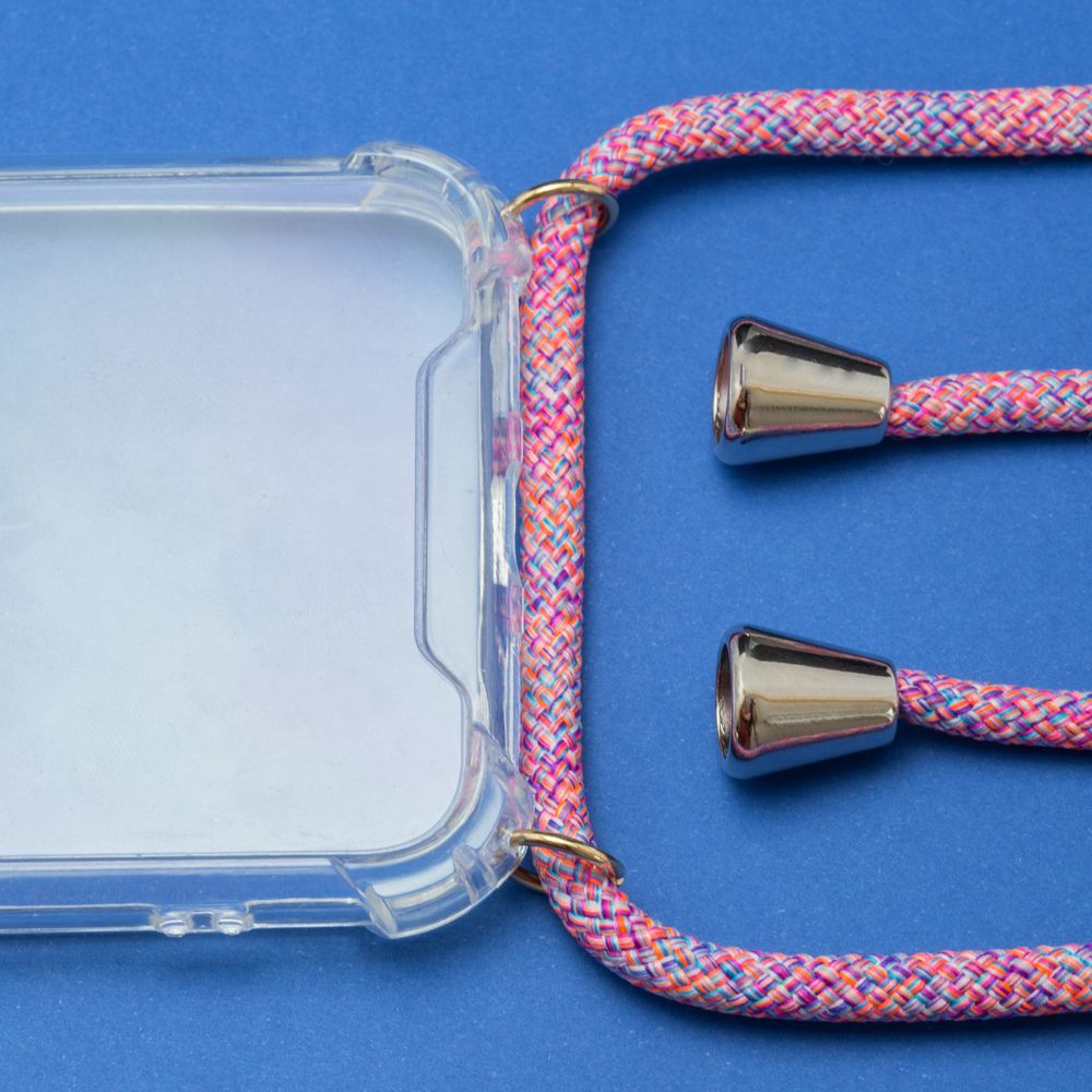 La funda para móvil HMH es transparente con múltiples collares para los móviles Samsung 3 