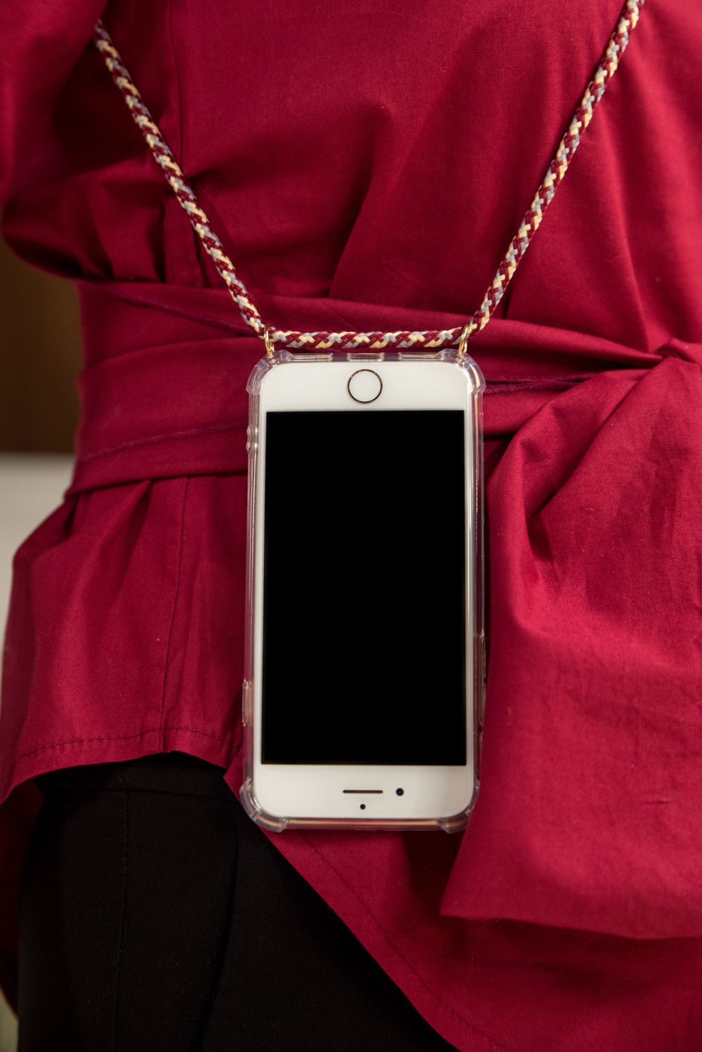 Funda de móvil HMH transparente y con múltiples collares para los móviles Huawei
