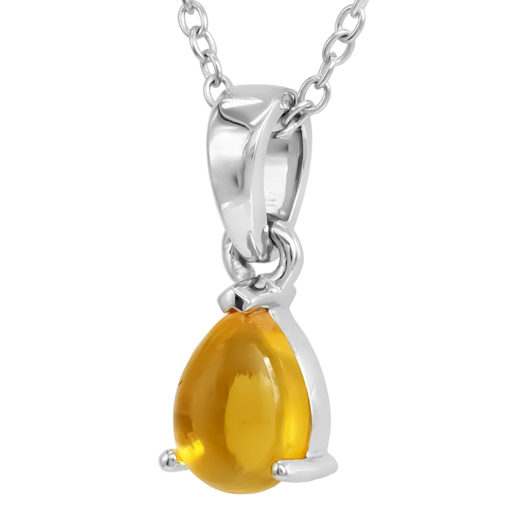 Colgante de Plata con Cuarzo de La Toscana