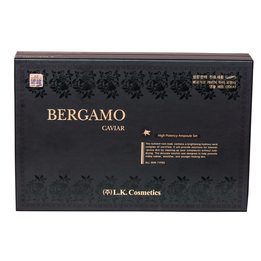 BERGAMO Ámpulas de caviar de alta potencia. Set de 20 piezas, 20 x 13 ml 6 