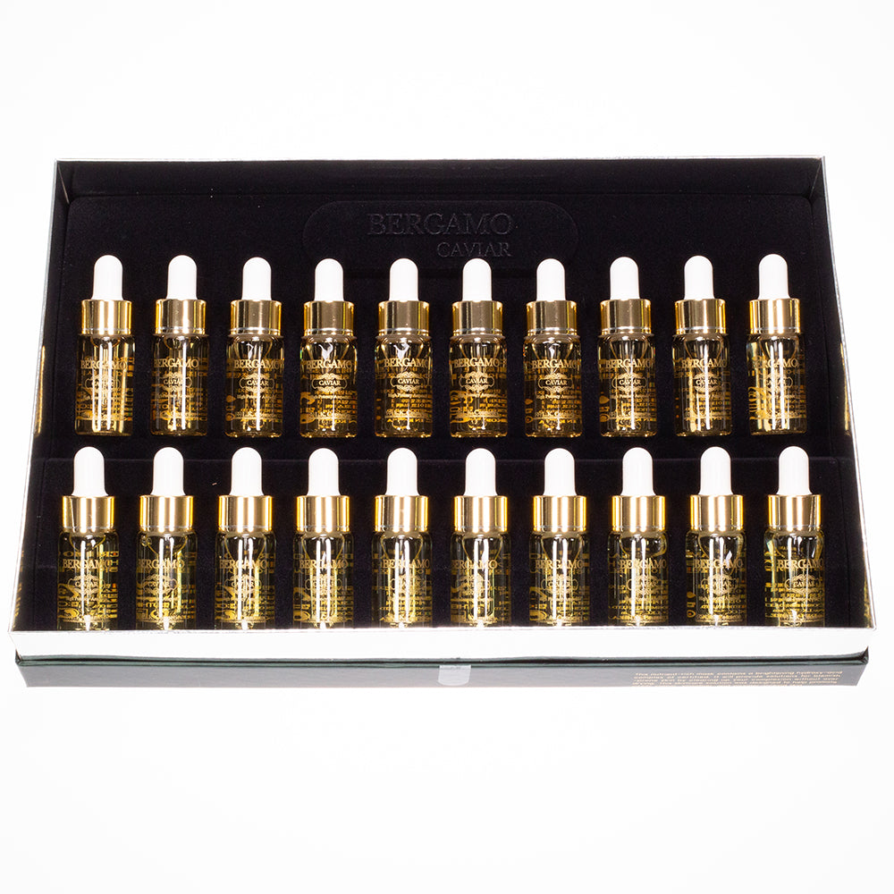 BERGAMO Ámpulas de caviar de alta potencia. Set de 20 piezas, 20 x 13 ml 5 