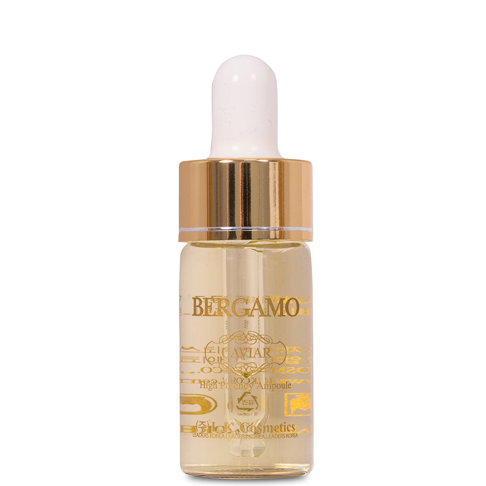 BERGAMO Ámpulas de caviar de alta potencia. Set de 20 piezas, 20 x 13 ml