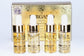 BERGAMO LUXORY GOLD Colágeno y Caviar Juego de 4 Ampollas, 13 ml x 4