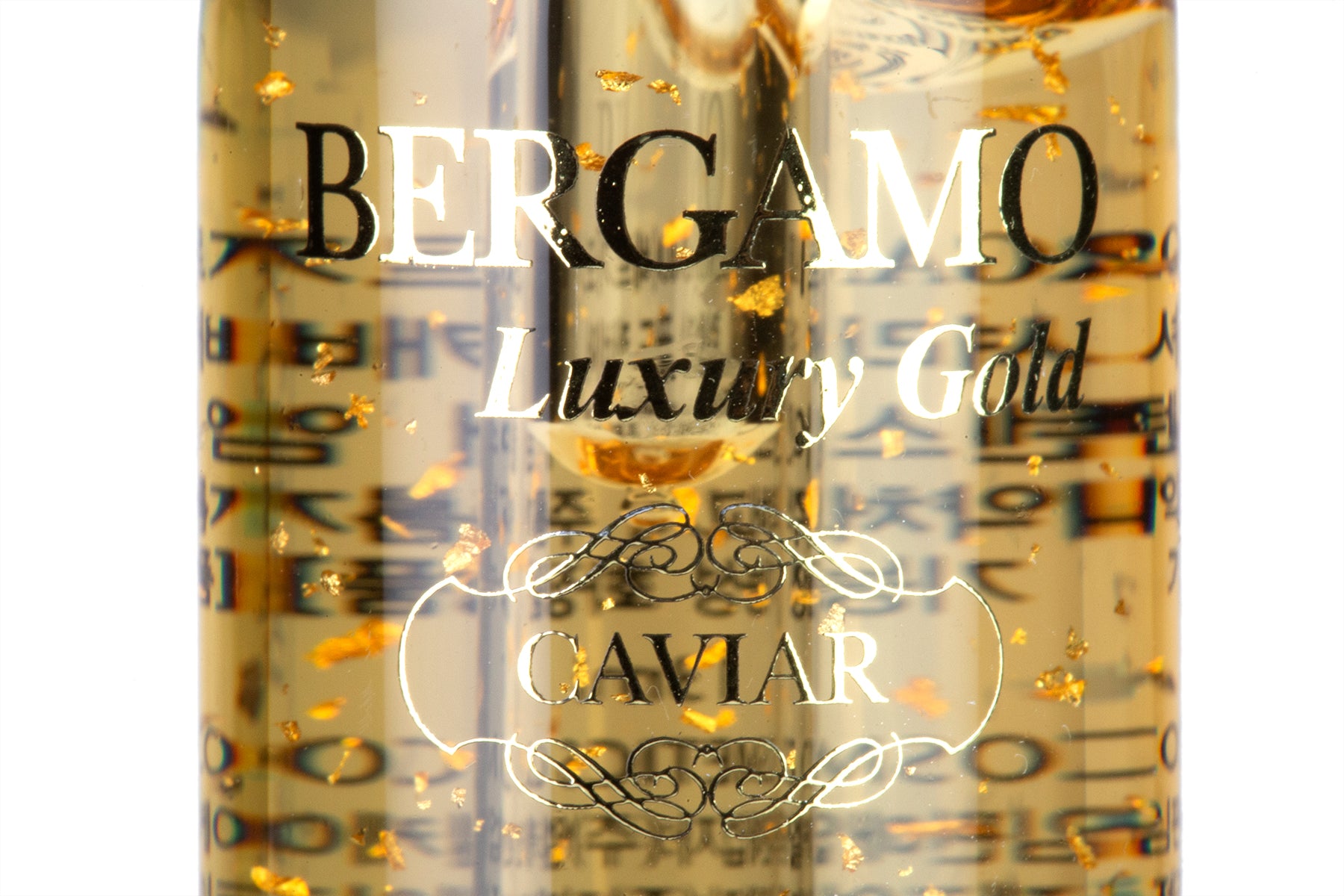BERGAMO LUXORY GOLD Colágeno y Caviar Juego de 4 Ampollas, 13 ml x 4 8 