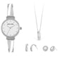 Juego de 4 piezas de reloj Pierre Cardin, 2 pares de pendientes y collar