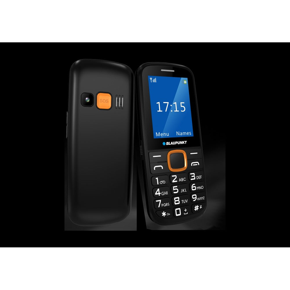 Teléfono móvil Blaupunkt - con función SOS, amarillo 2 