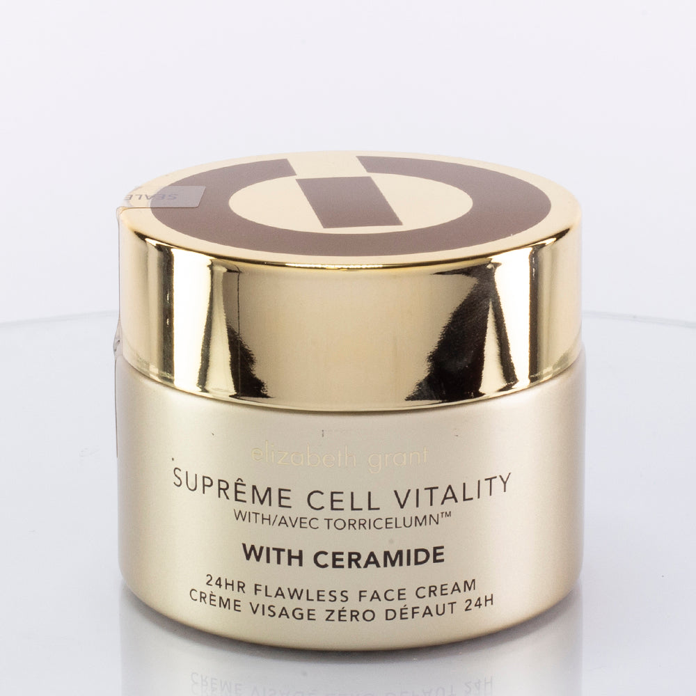 Elizabeth Grant "Supreme Cell Vitality" 24 horas perfecta crema de rostro y ojos con ceramida 2 