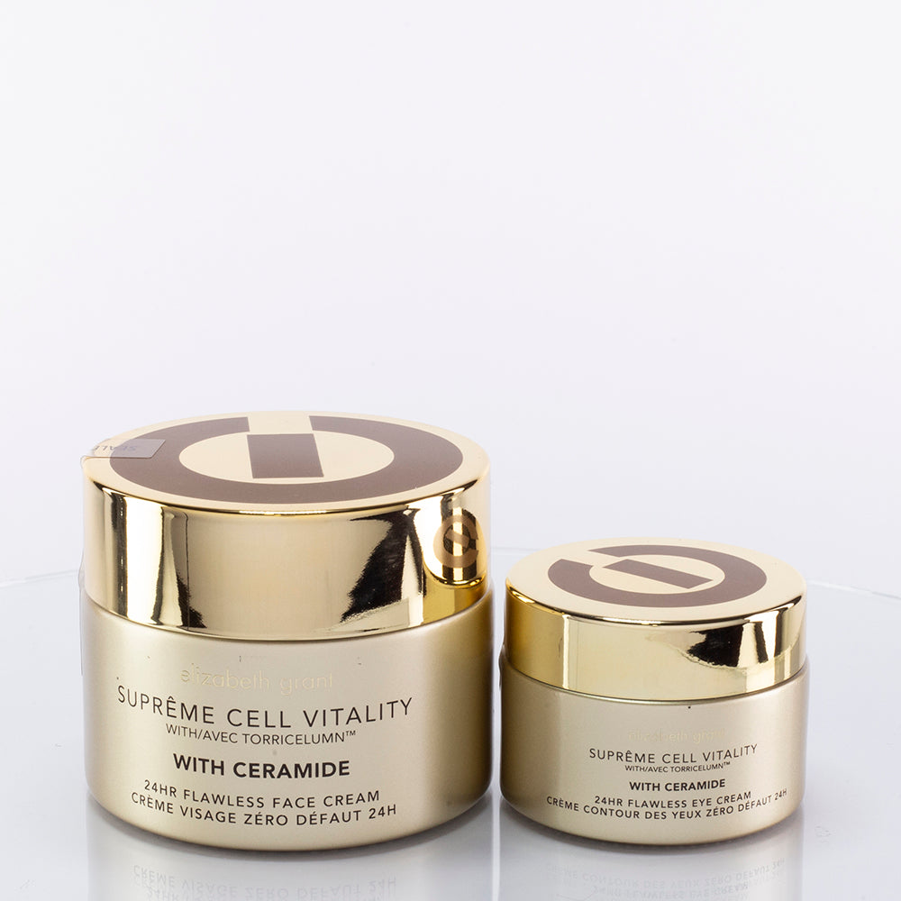 Elizabeth Grant "Supreme Cell Vitality" 24 horas perfecta crema de rostro y ojos con ceramida 1 