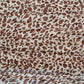 Lenço da moda, 100% viscose,160 cm x 50 cm, CASTANHO LEOPARDO