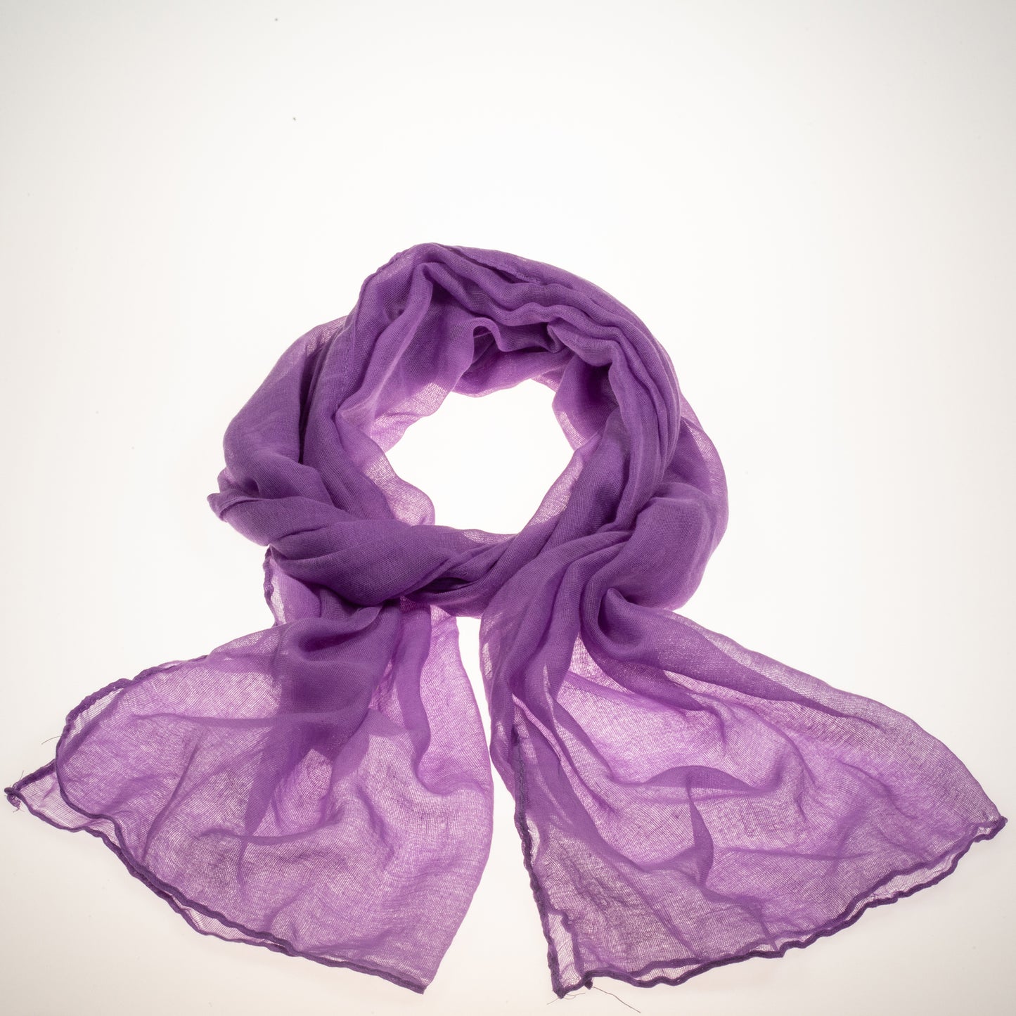 Lenço da moda, 100% viscose,160 cm x 50 cm, PÚRPURA