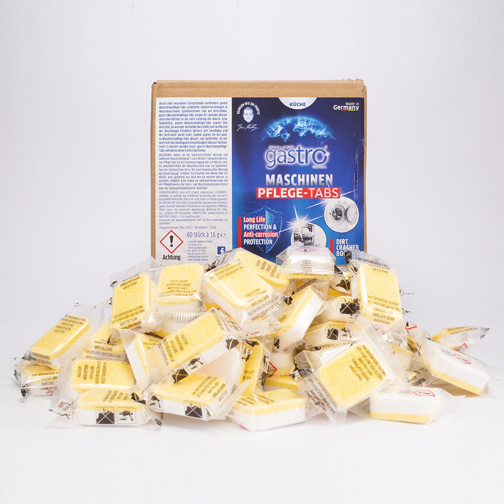 Pastillas para el mantenimiento de lavadoras y lavavajillas 1 