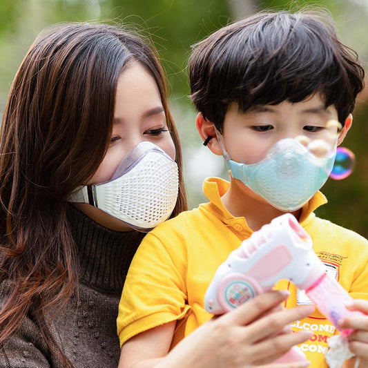 Mascarillas respiratorias de protección con Filtro de 6 piezas - Puede usar durante 6 meses!