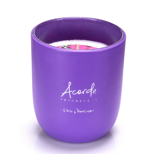 Scented Candle Lavendar Purple