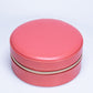 Caja organizadora de joyas de terciopelo y cuero de PU, Coral