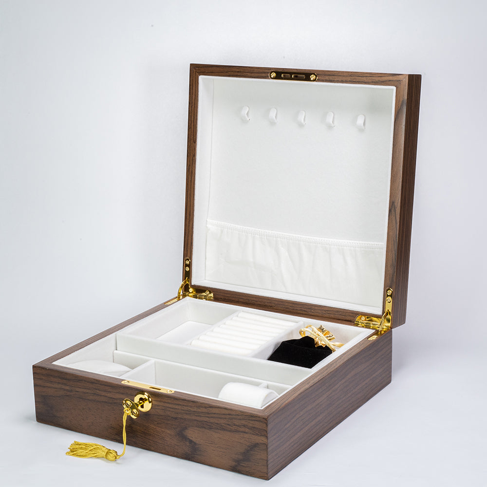 Wooden Box, colour: ORIGINAL WOOD, size: 31.5*31*16 cm, material: Wood, MDF 2 