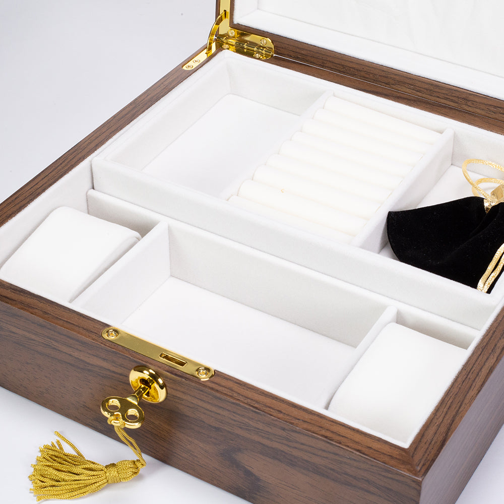Wooden Box, colour: ORIGINAL WOOD, size: 31.5*31*16 cm, material: Wood, MDF 3 
