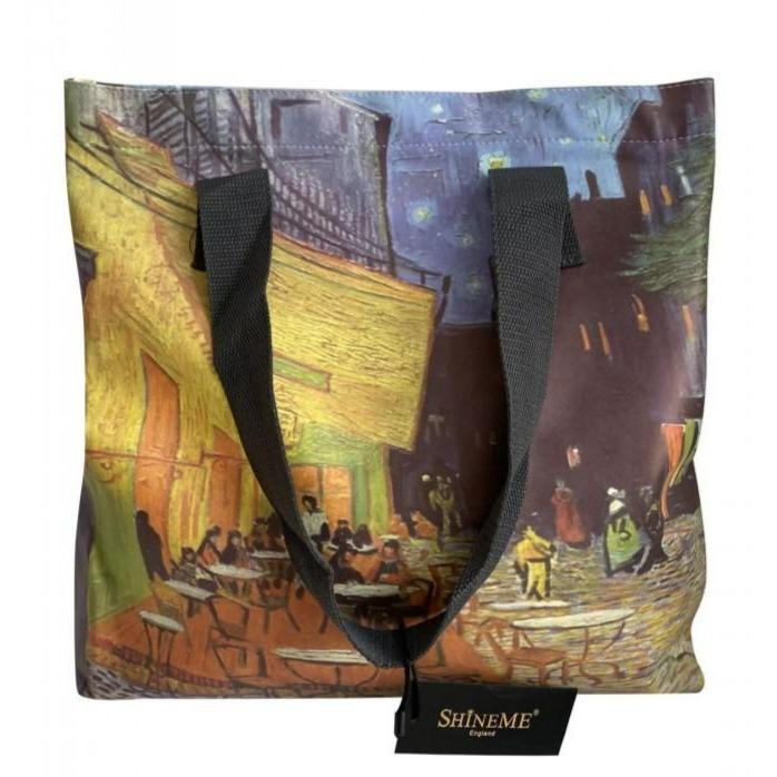 Bolso de viaje, Van Gogh - Terraza de noche estampada 1 