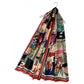 Bufanda-Chal de algodón, 85 cm x 180 cm, Roy Lichtenstein - Estilo Pop Art de los 60