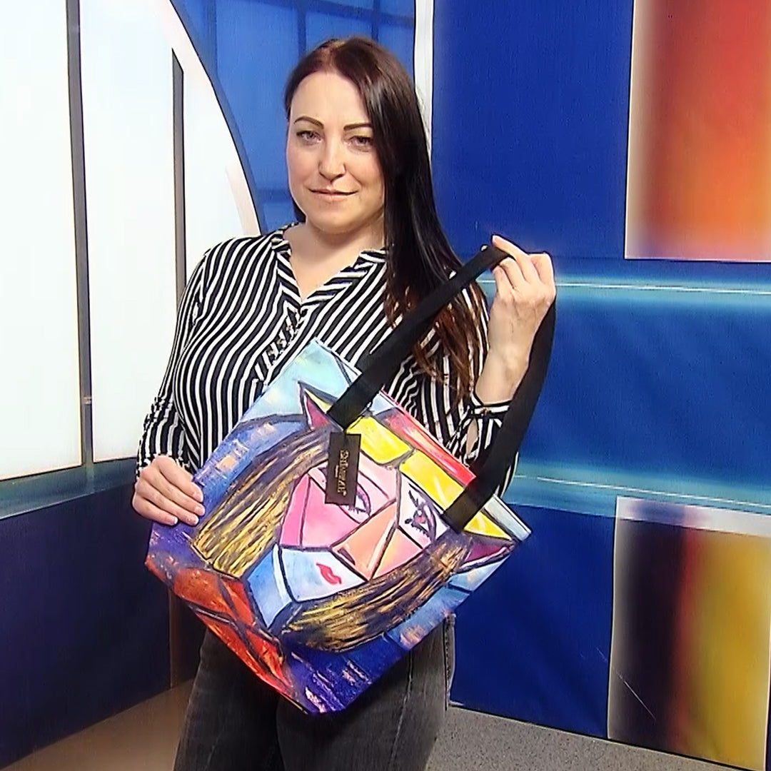 Bolso Shopper, Picasso - Retrato Cubismo 5 