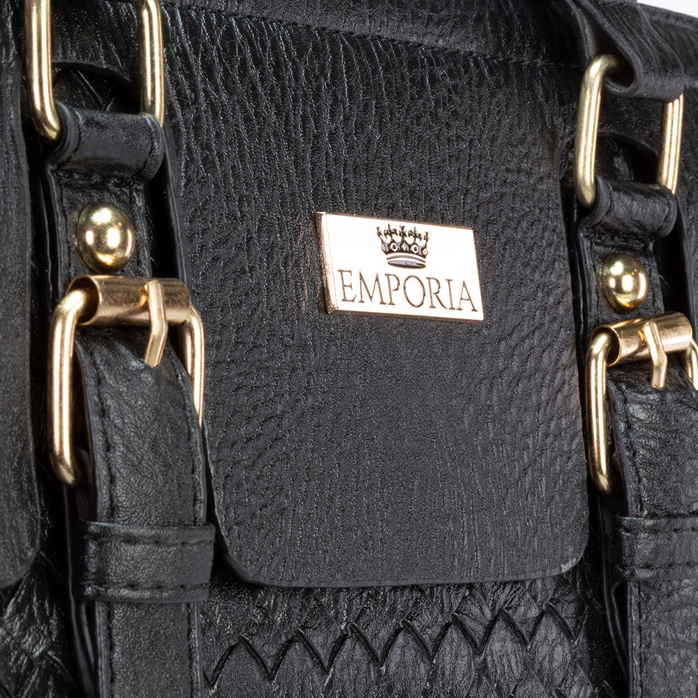 Emporia Colección de invierno 2023- Triumph, set de bolsas de 5 piezas en negro