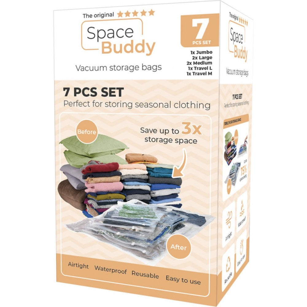 Space Buddy bolsas de almacenaje para utilizar con la aspiradora 4 