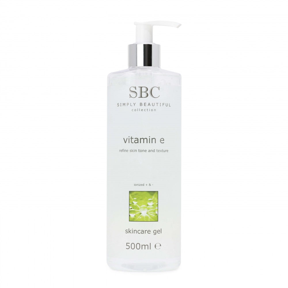 Gel hidratante para el cuidado de la piel con vitamina E para rostro y cuerpo, 500 ml 1 