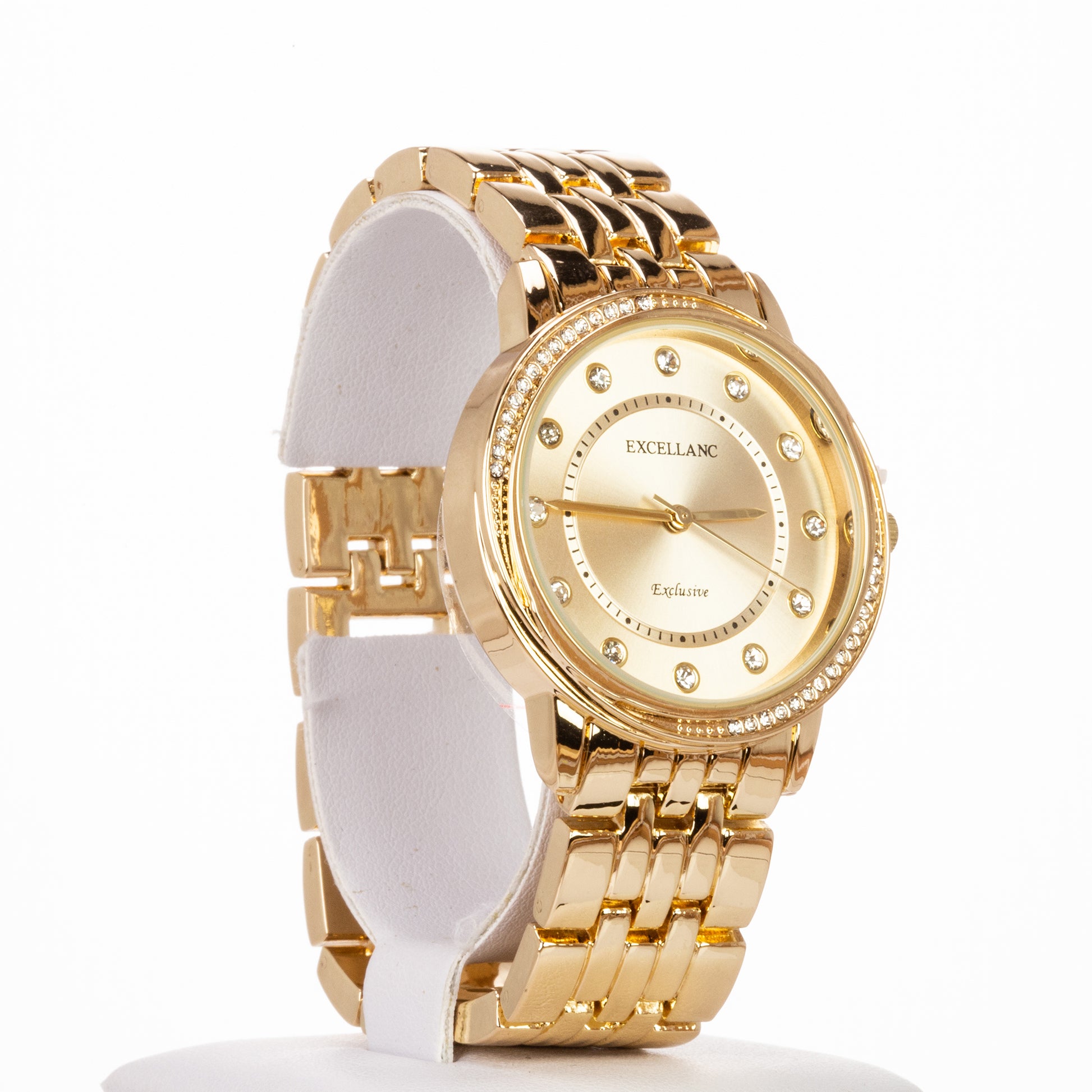 Set Whit Emporia Crystal en oro plateado ( reloj de pulsera + 2 pulseras ) 4 