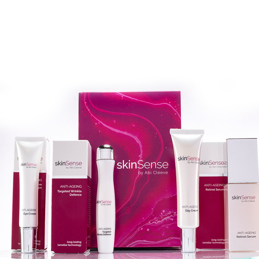 Colección de 4 piezas de tratamiento antiedad SkinSense