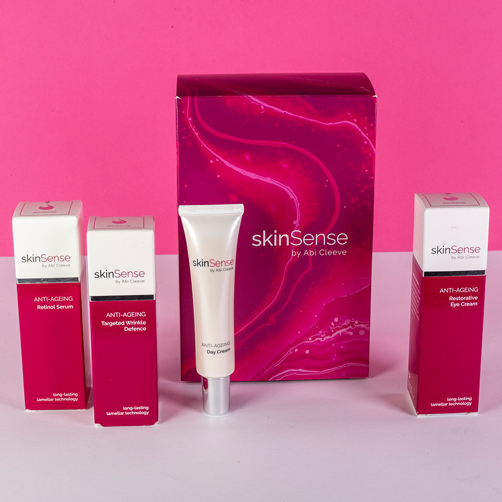 Colección de 4 piezas de tratamiento antiedad SkinSense
